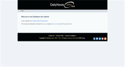 Desktop Screenshot of dailynews.info