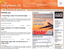 Tablet Screenshot of dailynews.dk